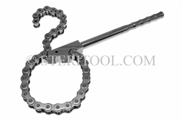 #10070 - 10"(250mm) STAINLESS STEEL CHAIN WRENCH, BODY ONLY NO CHAIN. chain, wrench, stainless steel